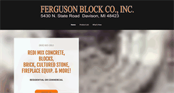 Desktop Screenshot of fergusonblock.com